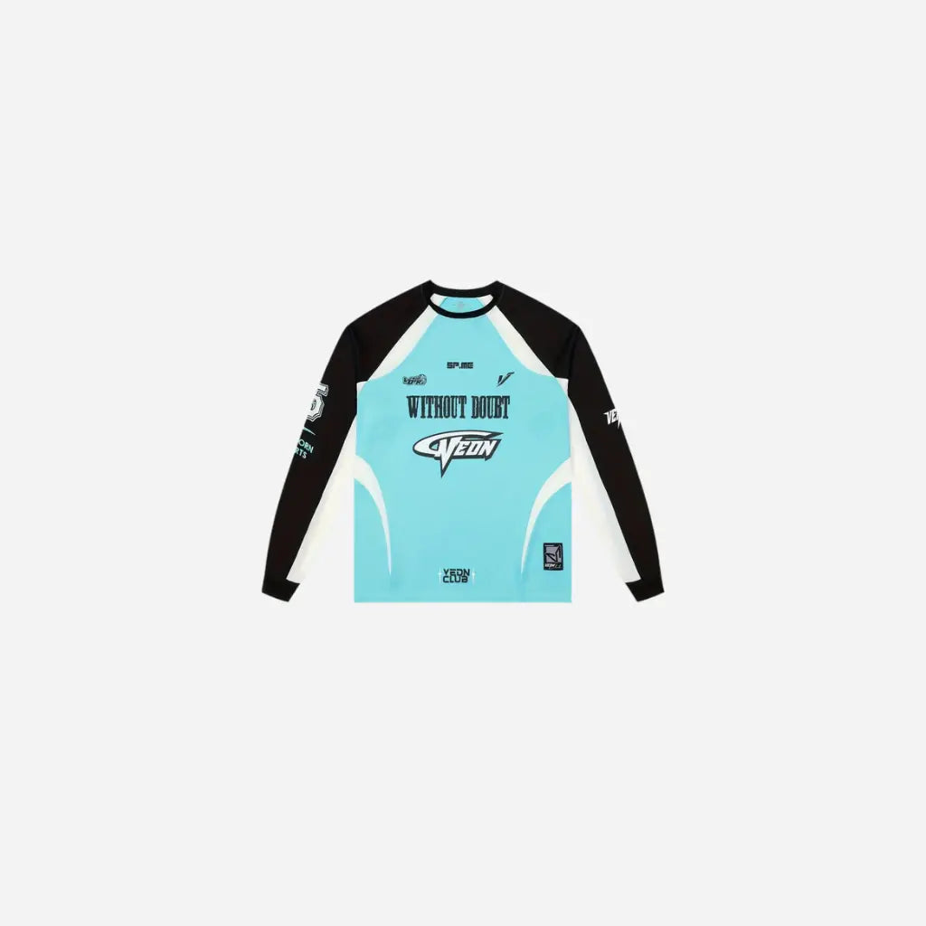 Vintage Color Blocking Racing Long Sleeve Tee Hominus Denim