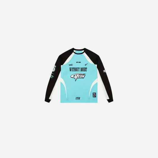 Vintage Color Blocking Racing Long Sleeve Tee Hominus Denim