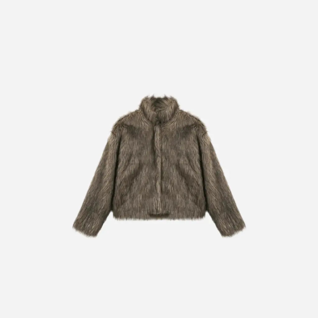 Vintage Faux Fur Coat Hominus Denim