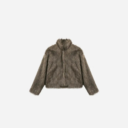 Vintage Faux Fur Coat Hominus Denim