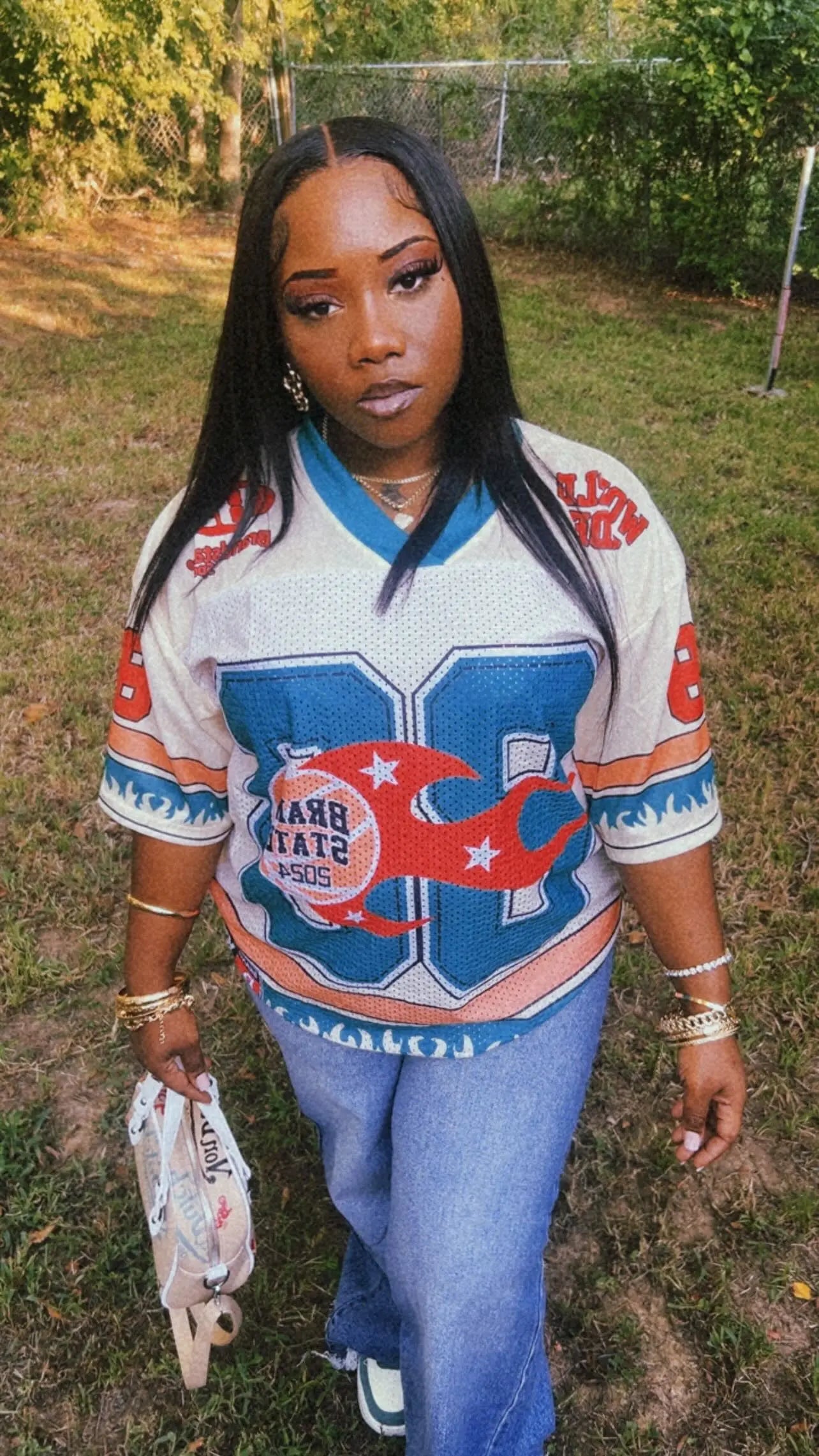 Vintage Oversized Sport Jersey Tee Hominus Denim