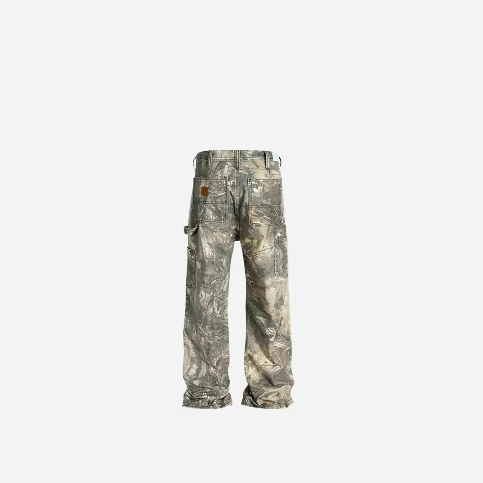 Vintage Washed Camouflage Jeans Baggy Jean Hominus Denim