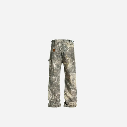 Vintage Washed Camouflage Jeans Baggy Jean Hominus Denim