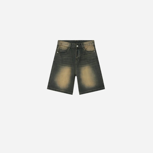 Vintage Washed Casual Denim Short Hominus Denim