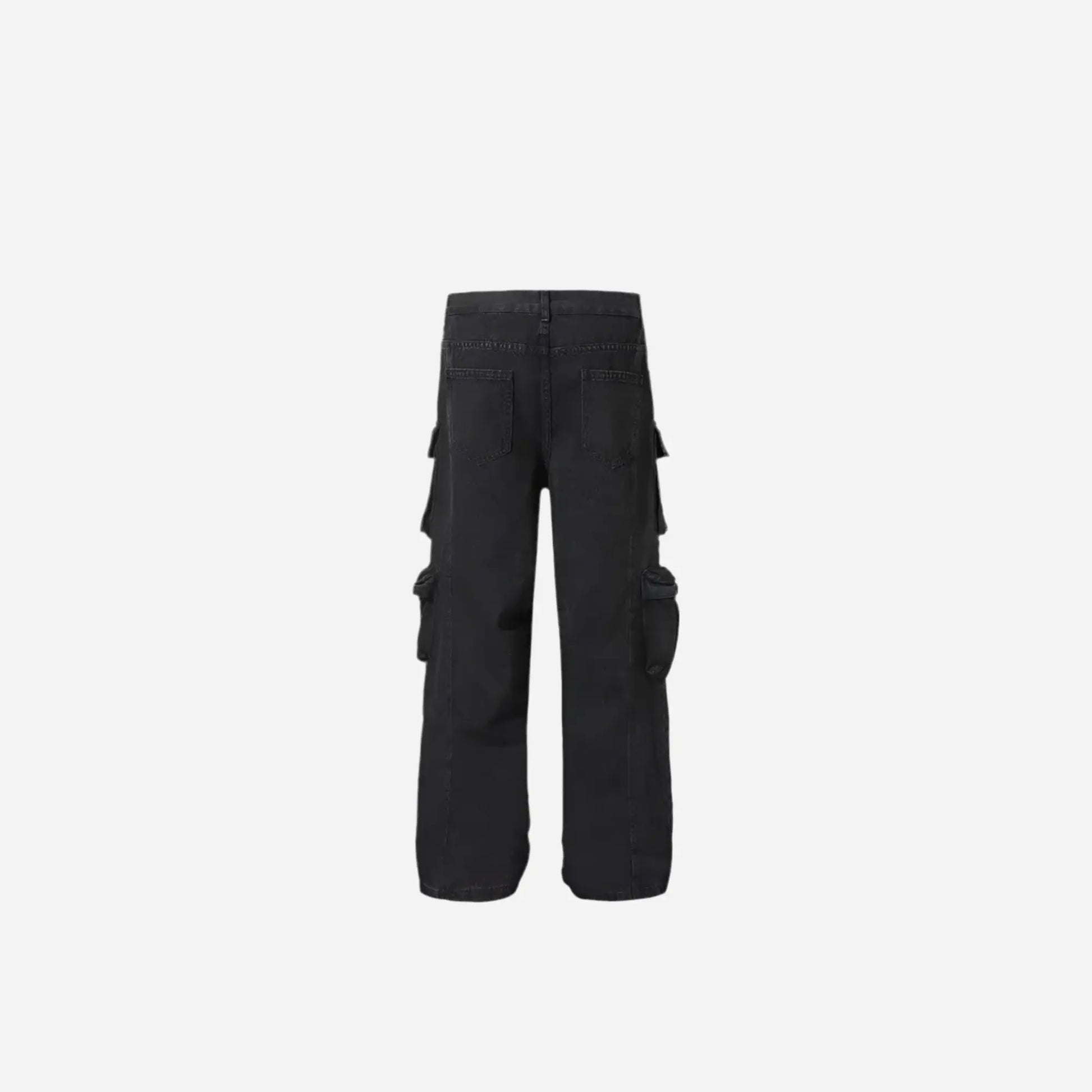 Washed Multi Pockets Baggy Cargo Pant Hominus Denim