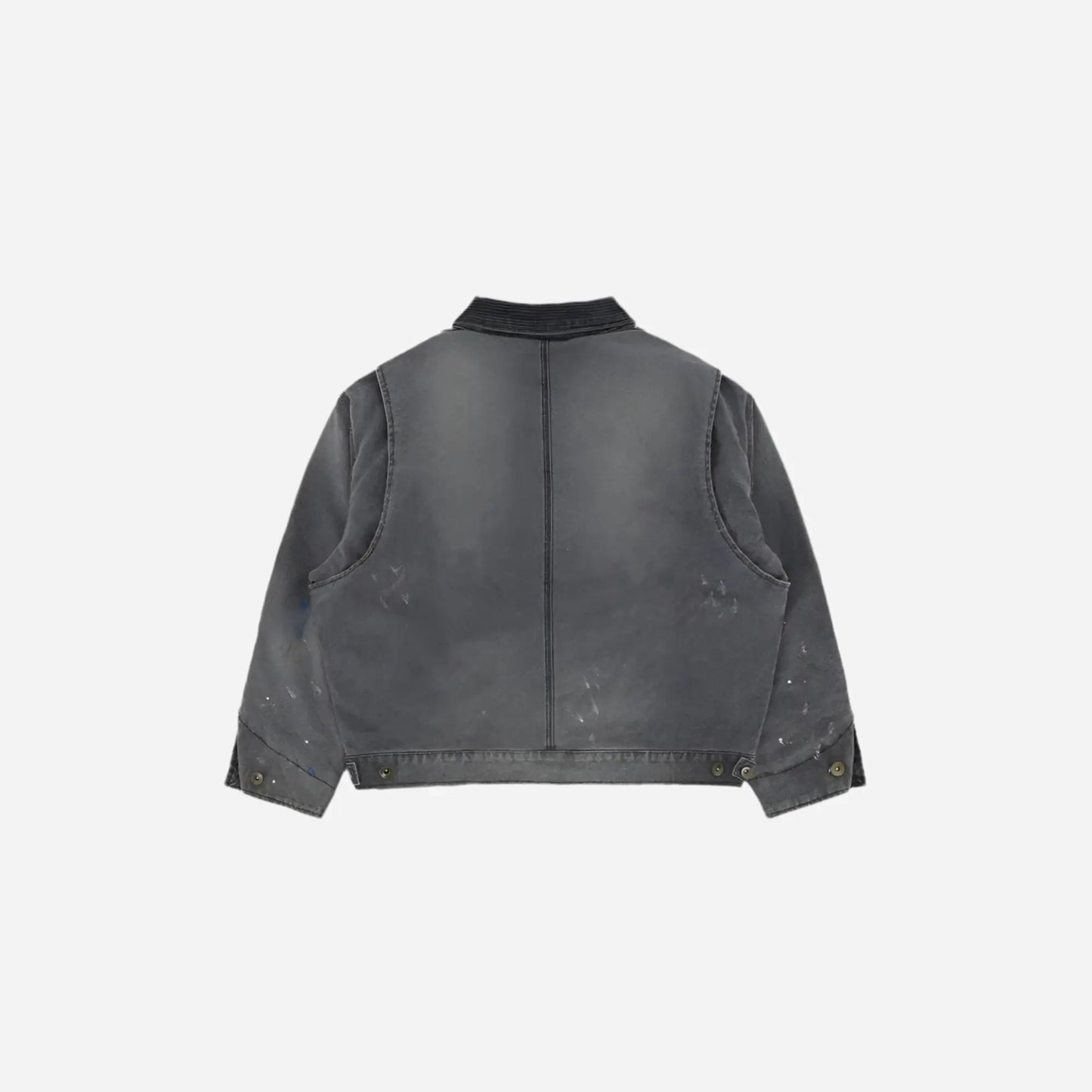 Washed Painted Vintage Workwear Jacket Hominus Denim
