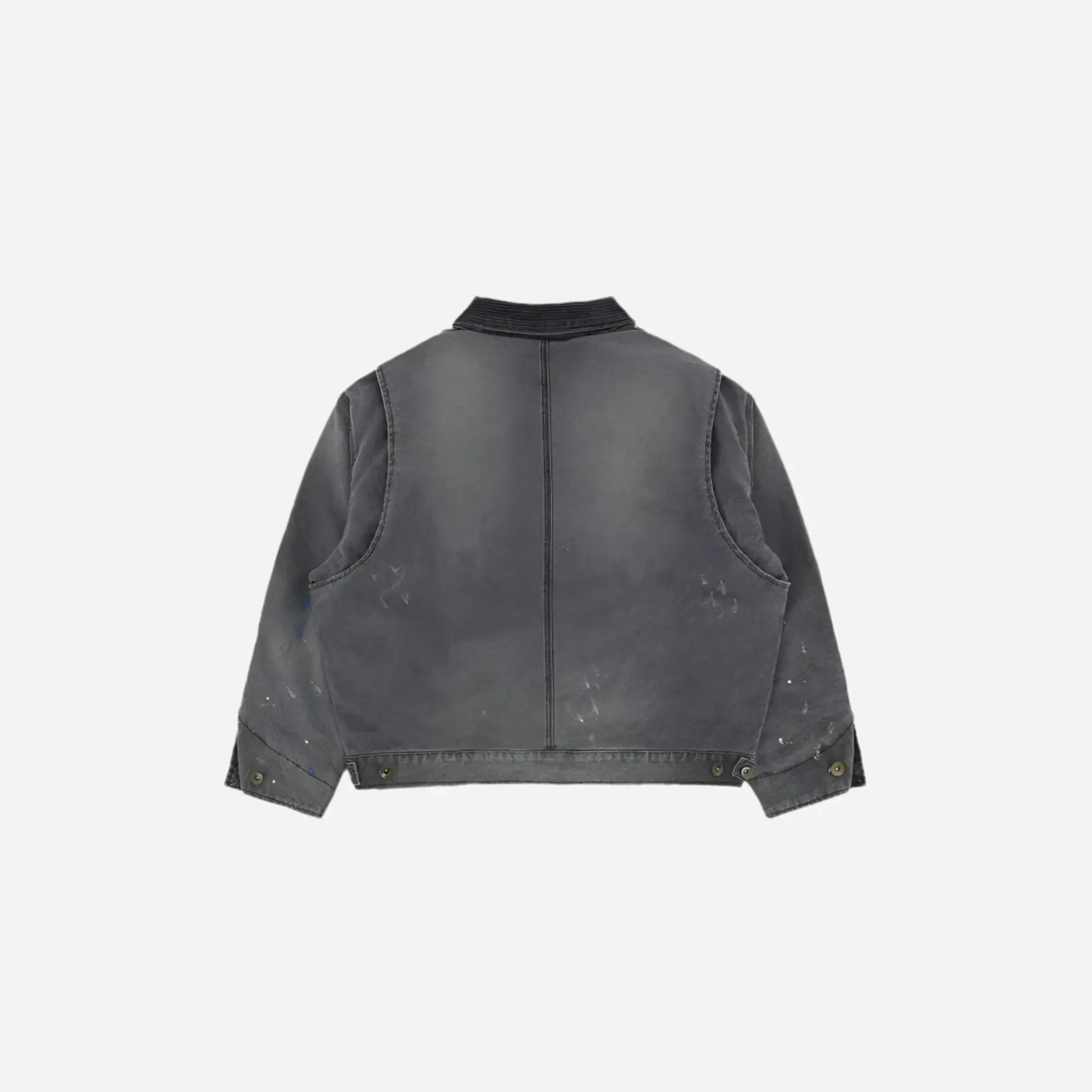 Washed Painted Vintage Workwear Jacket Hominus Denim