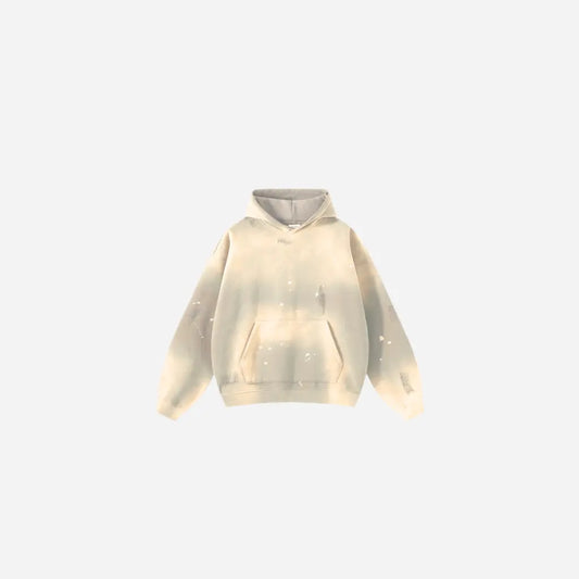 Washed Spreckled Ink Hoodie Hominus Denim