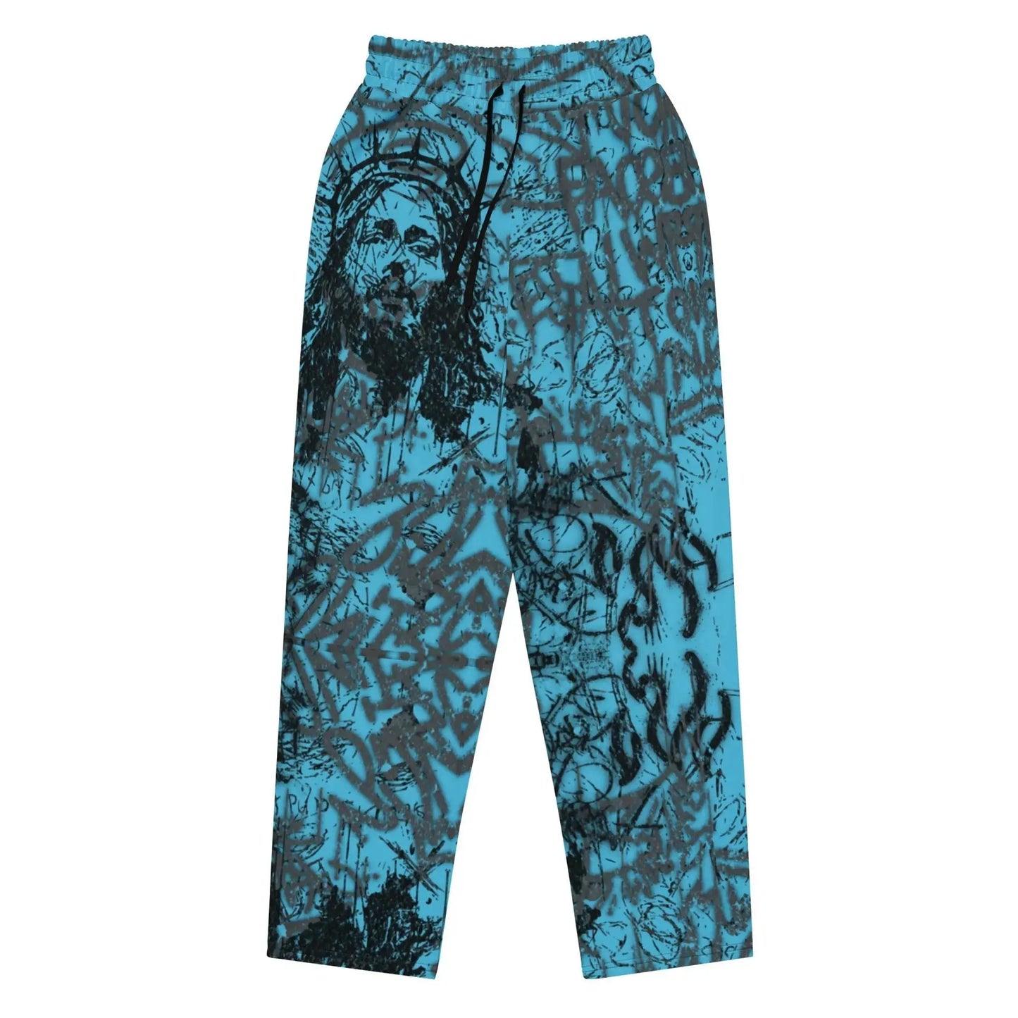 Wide Leg Graffiti Grunge Sweatpant Hominus Denim