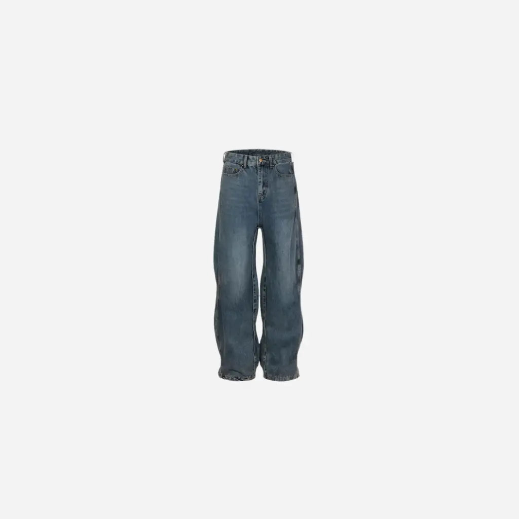 Wide Legs Baggy Wave Jean Hominus Denim