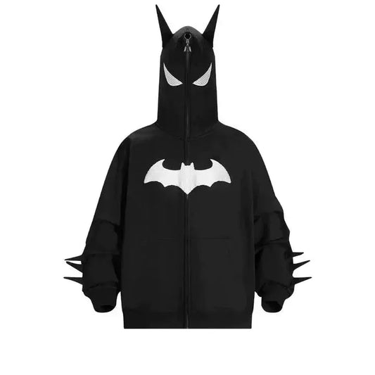 Y2K Batman Full Zip Hoodie