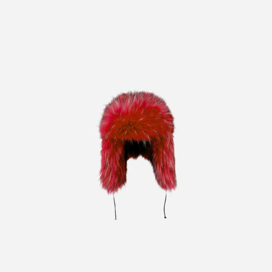 Y2K Faux Fur Chapka Hominus Denim