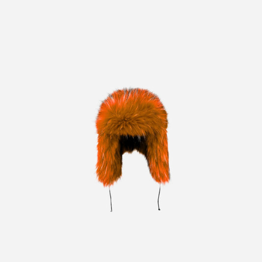 Y2K Faux Fur Chapka Hominus Denim