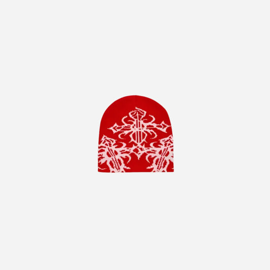 Y2K Gothic Pattern Beanie Hominus Denim