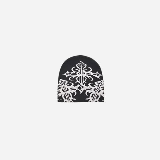 Y2K Gothic Pattern Beanie Hominus Denim