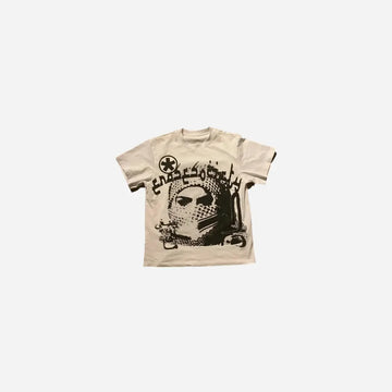 Y2K Grunge Arabic Graphic Printed Tee