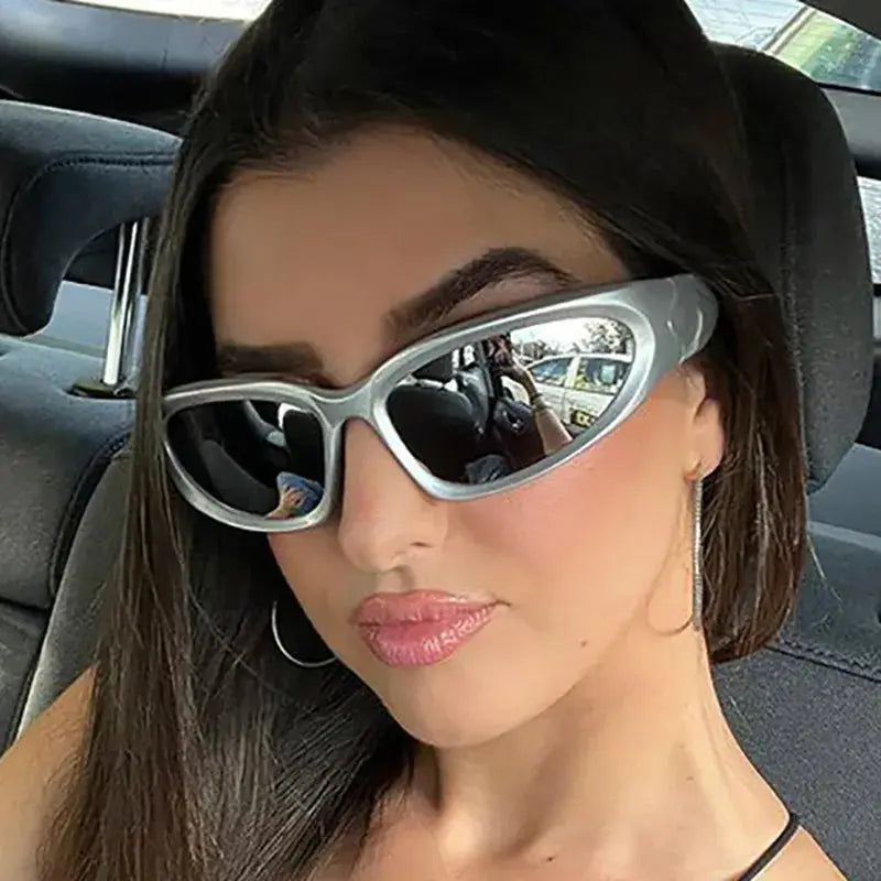 Y2K Sports Casual Sunglasses - Hominus Denim