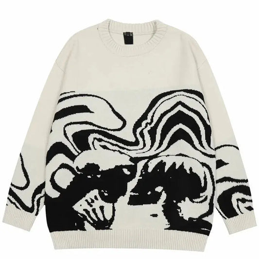 Y2K Sweater Loose Knit