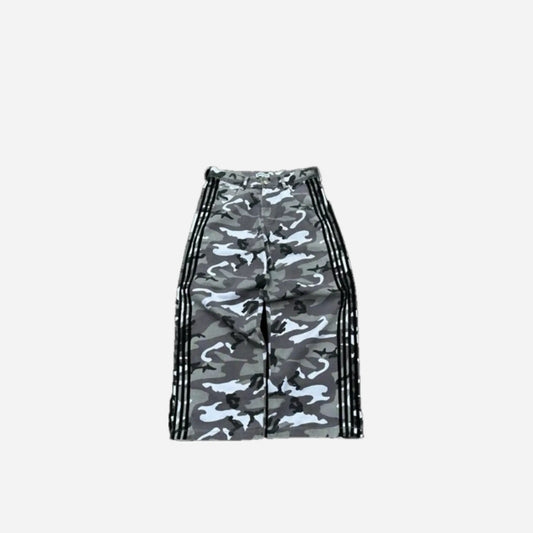 Y2k Washed Striped Baggy Jean Hominus Denim