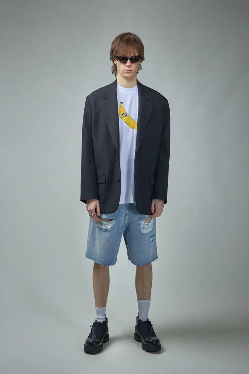 ripped washed short Hominus Denim